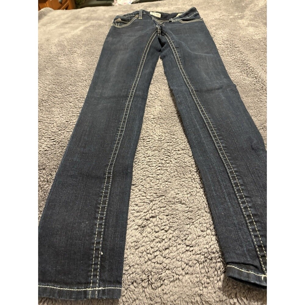 MEK Denim Cypress Slim Boot Jeans Women’s 28x32 Low Rise Pocket Y2K